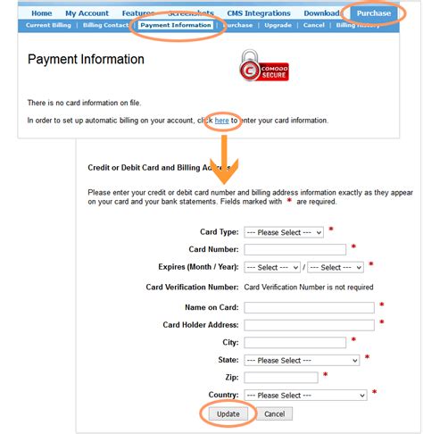 morganrea|Billing & Payment Information 